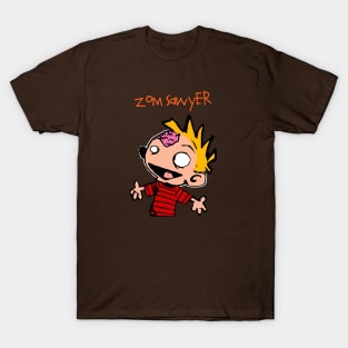 Zom and Hobbes T-Shirt